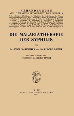 【预订】Die Malariatherapie Der Syphilis