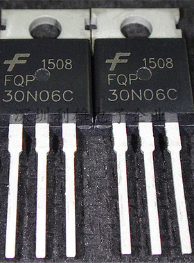 全新 FQP30N06C  30N06C  TO-220  MOS场效应管  60V/30A  现货