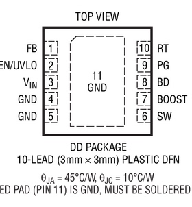 进口原装  LT3990EDD LT3990IDD LT3990 DFN现货