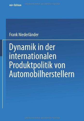 【预售】Dynamik in Der Internationalen Produktpolitik...