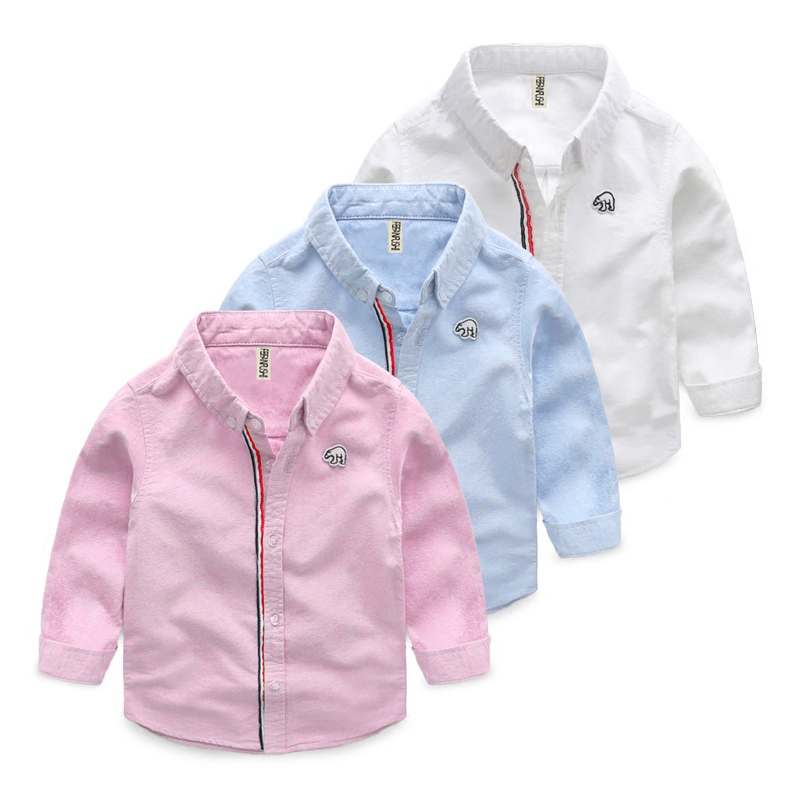 Chemise enfant à manche longue - Ref 2082865 Image 1