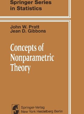 【预售】Concepts of Nonparametric Theory