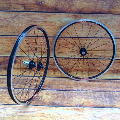 久裕培林花鼓v刹20寸折叠自行车