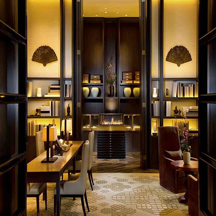 高清新中式 禅意风格酒店室内设计实景照片参考资料