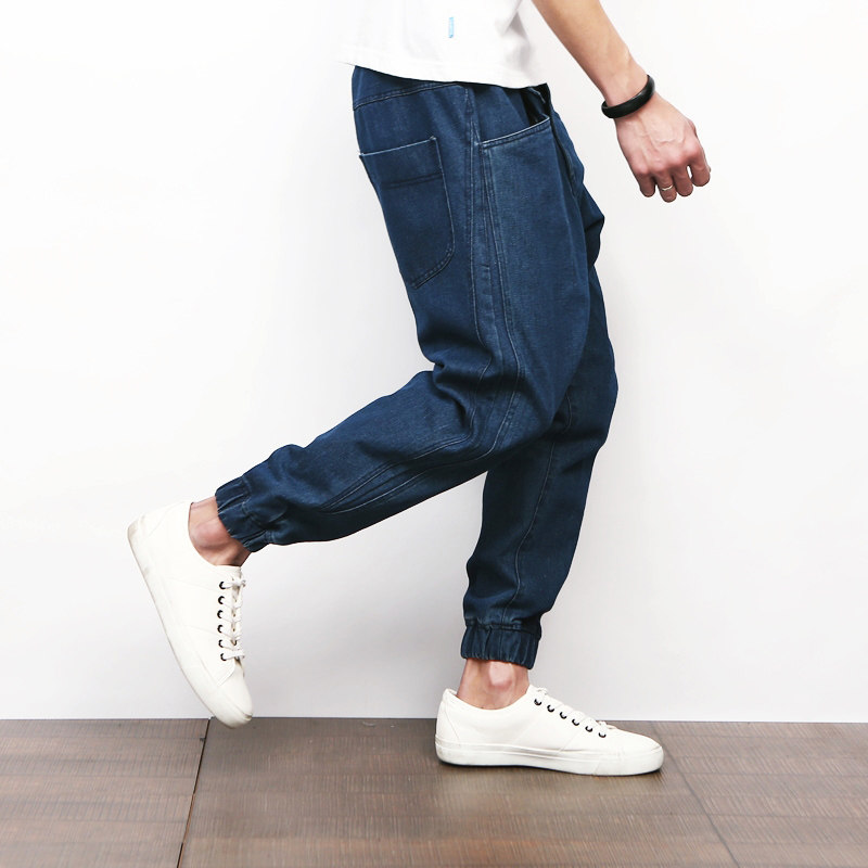 Jeans pour adolescent Sarouel en coton pour printemps - Ref 1462691 Image 1