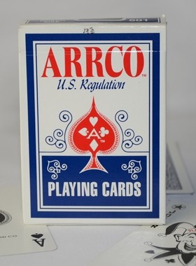 默默纸牌Arrco老厂Ohio蓝标美国出品魔术花切收藏推荐扑克牌