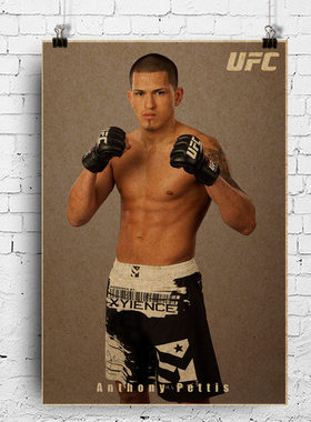 UFC海报 Anthony Pettis 安东尼·佩蒂斯 UFC轻量级冠军Showtime