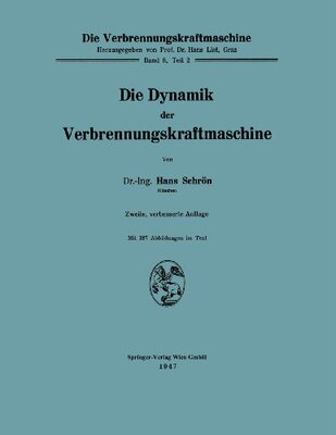 【预订】Die Dynamik Der Verbrennungskraftmaschine