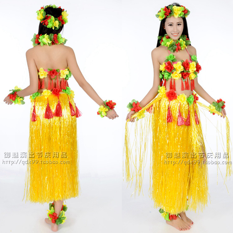 草裙舞服装 成人套装夏威夷草裙草裙舞套装