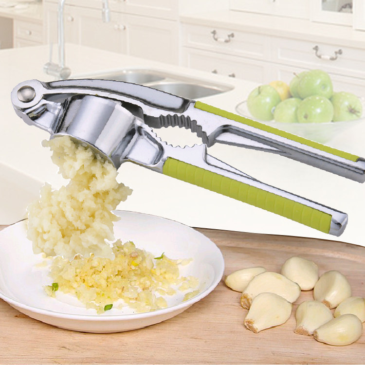 宝豪锌合金压蒜器榨蒜器蒜泥器捣蒜剥蒜蓉机碎蒜器多功能剥核桃器