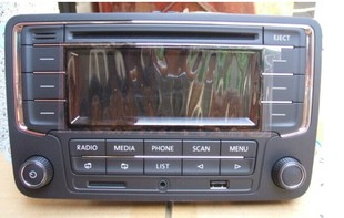 大众 升级RCN210 USB蓝牙CD机 13新捷达 13新桑塔纳 无损安装匹配