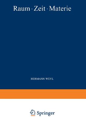 【预订】Raum . Zeit . Materie