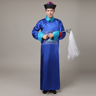 新款清朝太监服饰公公总管服装古装舞台演出服甄嬛传小品戏服男春