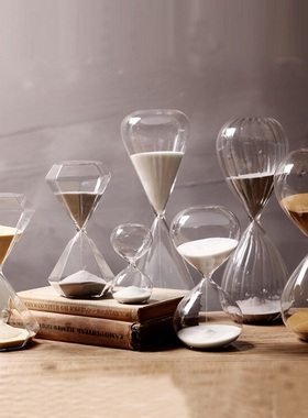 计时器玻璃餐桌儿童房装饰沙漏