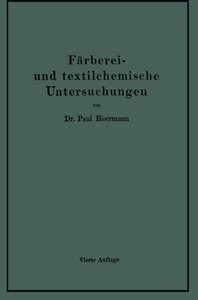 【预订】Farberei- Und Textilchemische Unters...