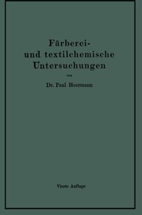 【预订】Farberei- Und Textilchemische Unters...