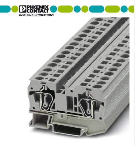 菲尼克斯德国弹簧式平方端子