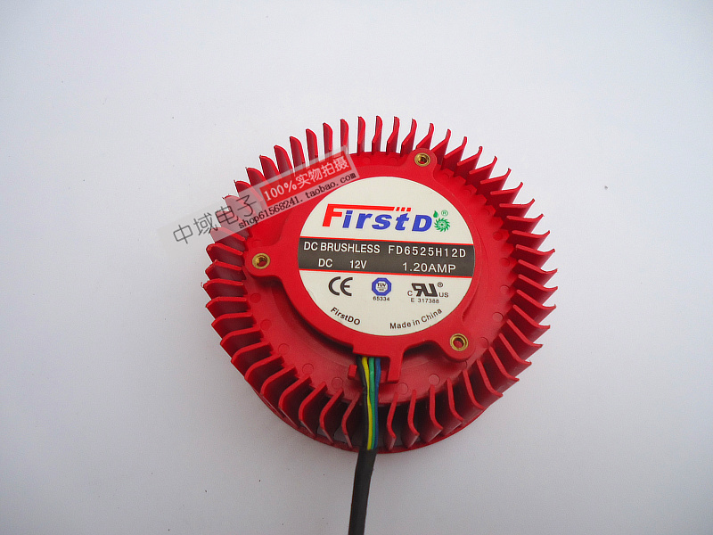 原装 FD6525H12D 12V 1.2A 显卡涡轮散热风扇