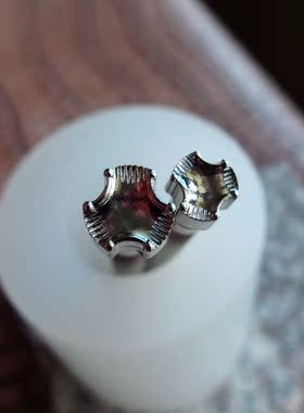 皮雕印花工具 Johnleather产高级钢制盔甲纹印花工具E684及E684-S