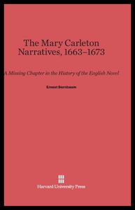 【预售】The Mary Carleton Narratives, 1663-1673