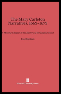 Mary The 预售 1673 Narratives 1663 Carleton