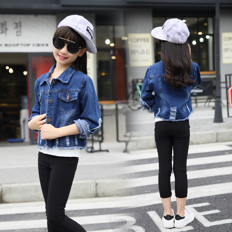 Veste pour fille en toile - Ref 2158505 Image 1