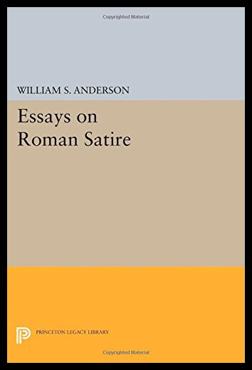 【预售】Essays on Roman Satire