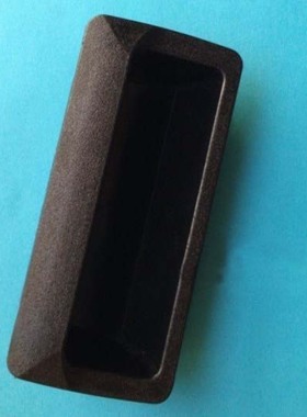 LS532黑色塑料暗藏式拉手文件柜更衣柜档案柜橱柜门抽屉拉手