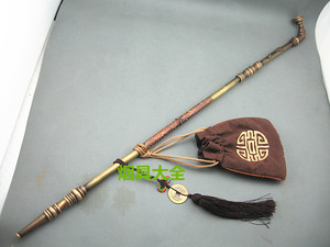 【烟具大全】纯黄铜加厚 旱烟枪 旱烟袋 烟斗 全铜老烟斗精致仿古