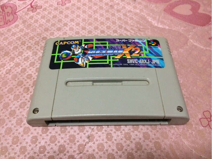 正版卡带洛克人X2任天堂SFC