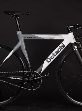 @BIKE FIXED GEAR OCTACHI AT-03单速场地死飞竞速男女款自行车