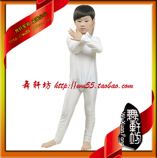 儿童表演服健身操白色练功服小学生广播体操服装幼儿拉拉队演出服