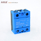 热卖 小型交流固态继电器ASH 60AA单相AOLE220v380V交流SSR