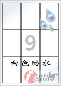 标签纸/A4/不干胶 白色防水PET塑料标签纸/爱雷博CL233WP/100张A4