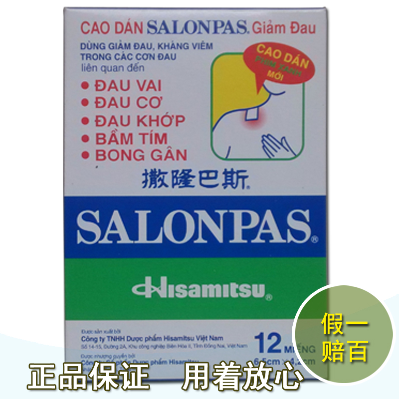 Ô×°ÕýÆ·Ô½ÄÏÈö¡°Í˹ÕòÍ´Ìù²¼ ÈøÂ¡°Í˹SALONPAS »º½âÌÛÍ´12Ƭװ