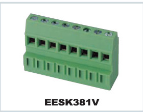 台湾町洋 PCB 螺钉线框直焊式接线端子EESK381V