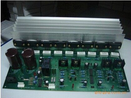 8管三肯hifi发烧纯后级500w大功率扩音音箱功放板 1494/3858对管
