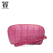 Wanlima/around the horse female 2015 fall/winter new style leather clutch bag women bags change clutch