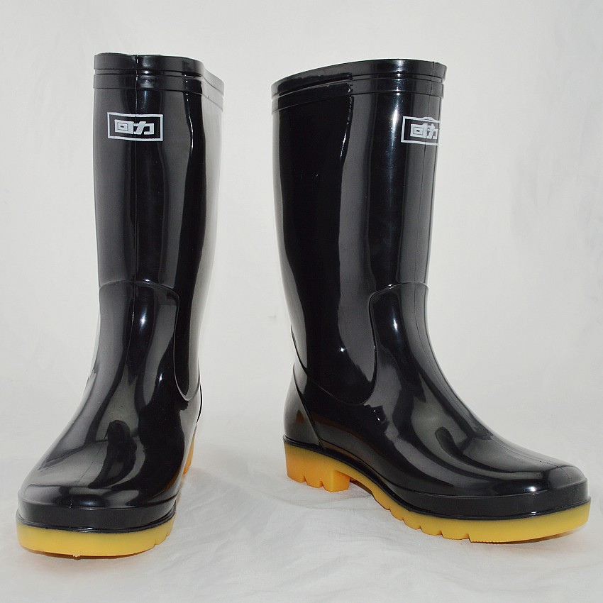 Chaussures - bottes caoutchouc homme - semelle tendon - Ref 964005 Image 1