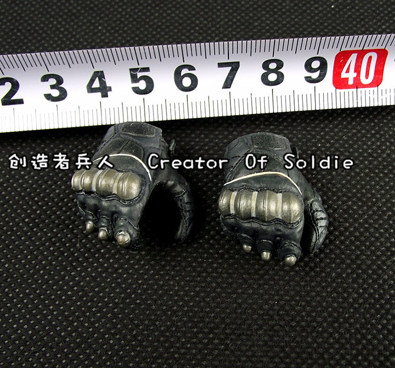 森哥 1：6 兵人 HT 铁血战士S 黑人诺兰德 NOLAND 握枪 握刀 手套