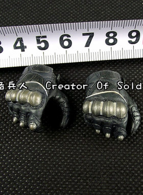 森哥 1：6 兵人 HT 铁血战士S 黑人诺兰德 NOLAND 握枪 握刀 手套