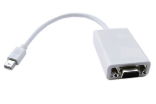 主动式迷你dp转vga转接线连接线 MINI DP转VGA