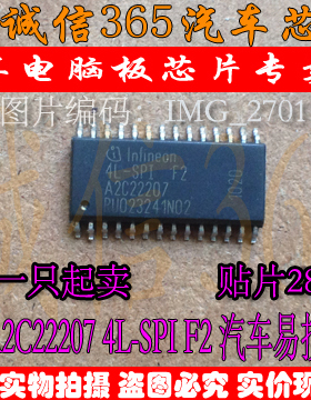 A2C22207 4L-SPI F2  汽车电脑板芯片IC 现货