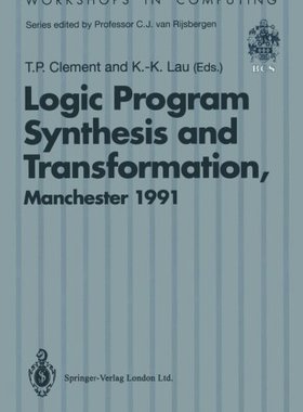 【预订】Logic Program Synthesis and Transfor...
