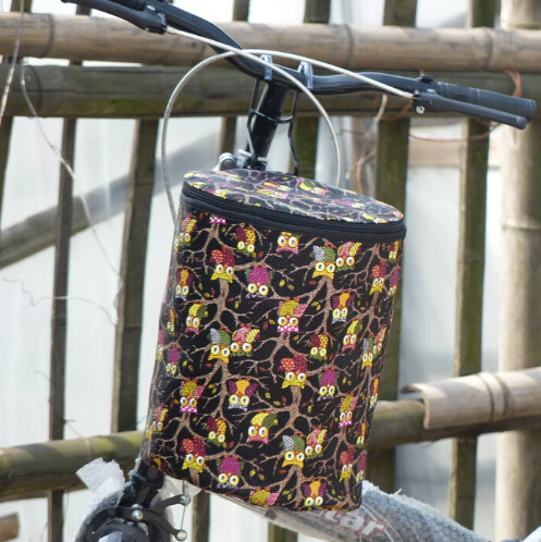 Panier pour vélo en toile - Ref 2266957 Image 5