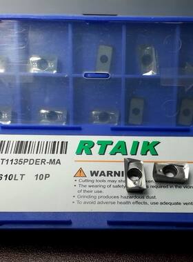 RTAIK R01 APKT1135PDER-MA APKT1003-AK 铝用铣刀片 小R0.8