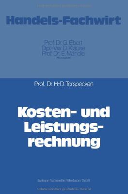 【预售】Kosten- Und Leistungsrechnung