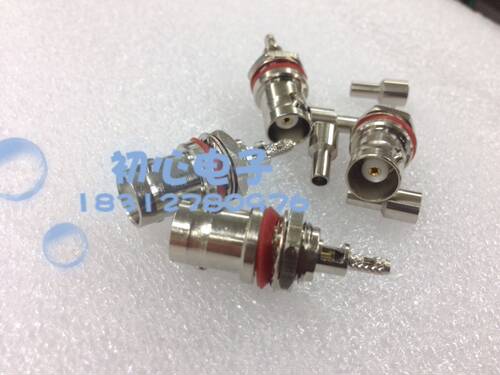 BNC-KY-1.5 BNC75欧姆母头小六角螺母面板固定Q9头射频同轴连接器