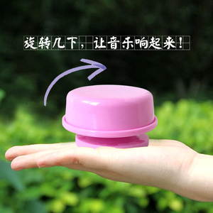 多彩旋转音乐盒 超轻纸粘土橡皮泥创意3D彩泥黏土手工diy配件