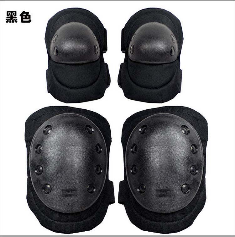 户外军迷训练护具真人CS骑车骑行护肘四件套装作战特种兵战术护膝|ruв категории открытый/альпинизм/в поход/Поездки товаров, армия поклонников одежды/армия поклонников товаров, армия поклонников аксессуары, тактический защитное снаряжение/наколенники/запястье - от Buy2taobao.com для оказания профессиональной услуги покупки агента Taobao